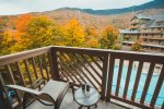 Enjoy the view of Mt. Mansfield from your 2 balconies
